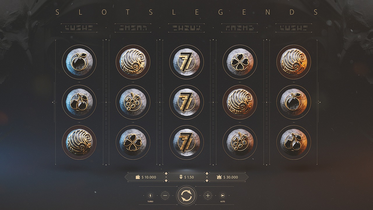 slots legends UI