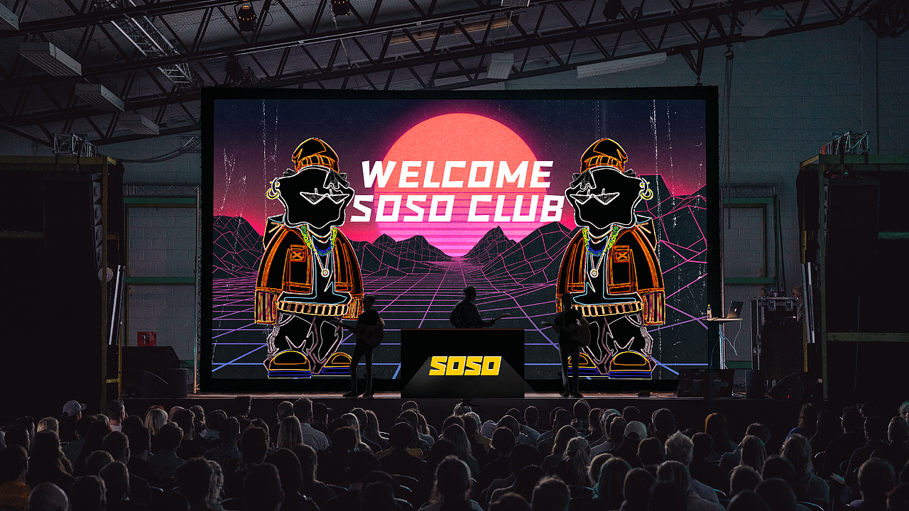 SOSO | 酒吧形象IP设计