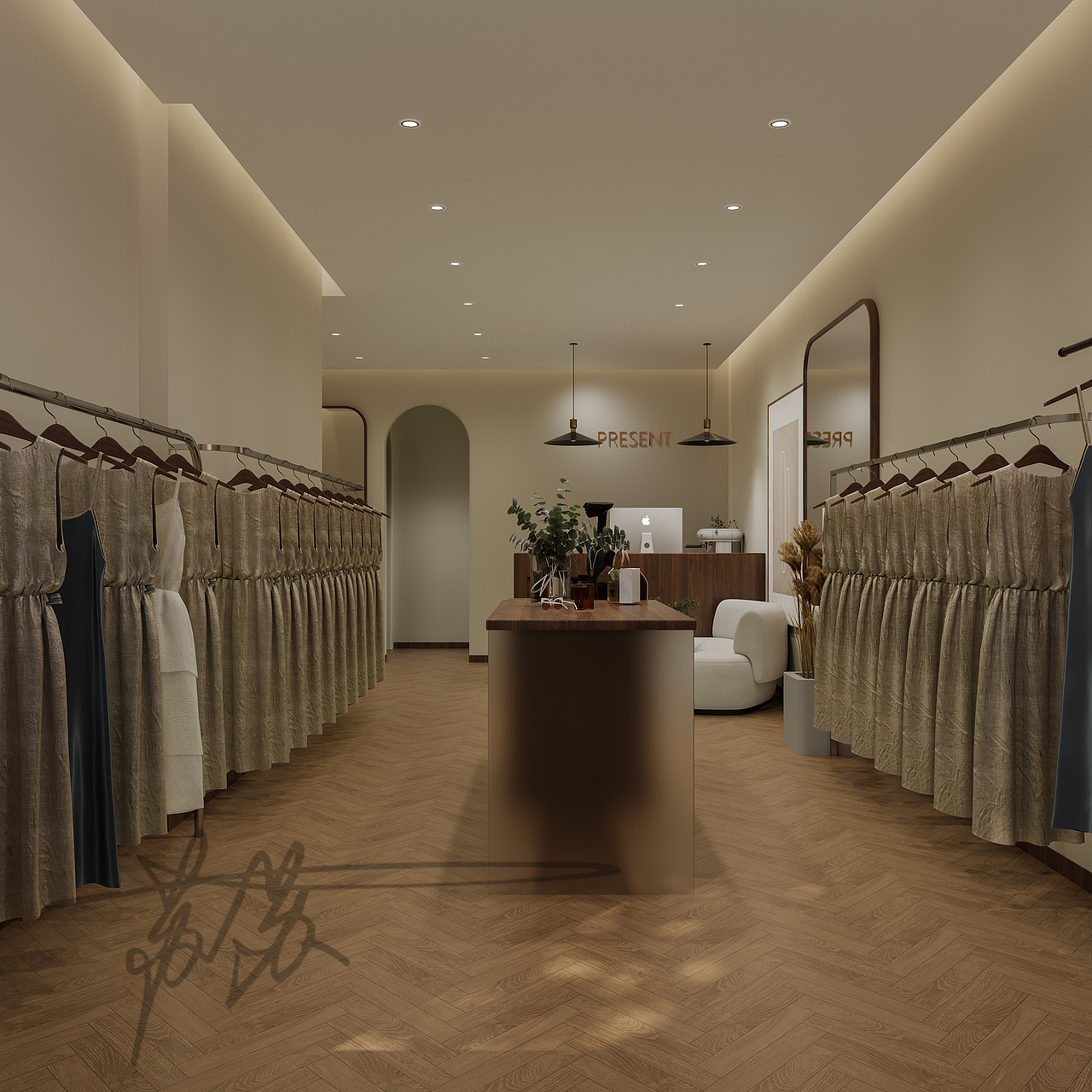 星夜传图｜中古风服装店