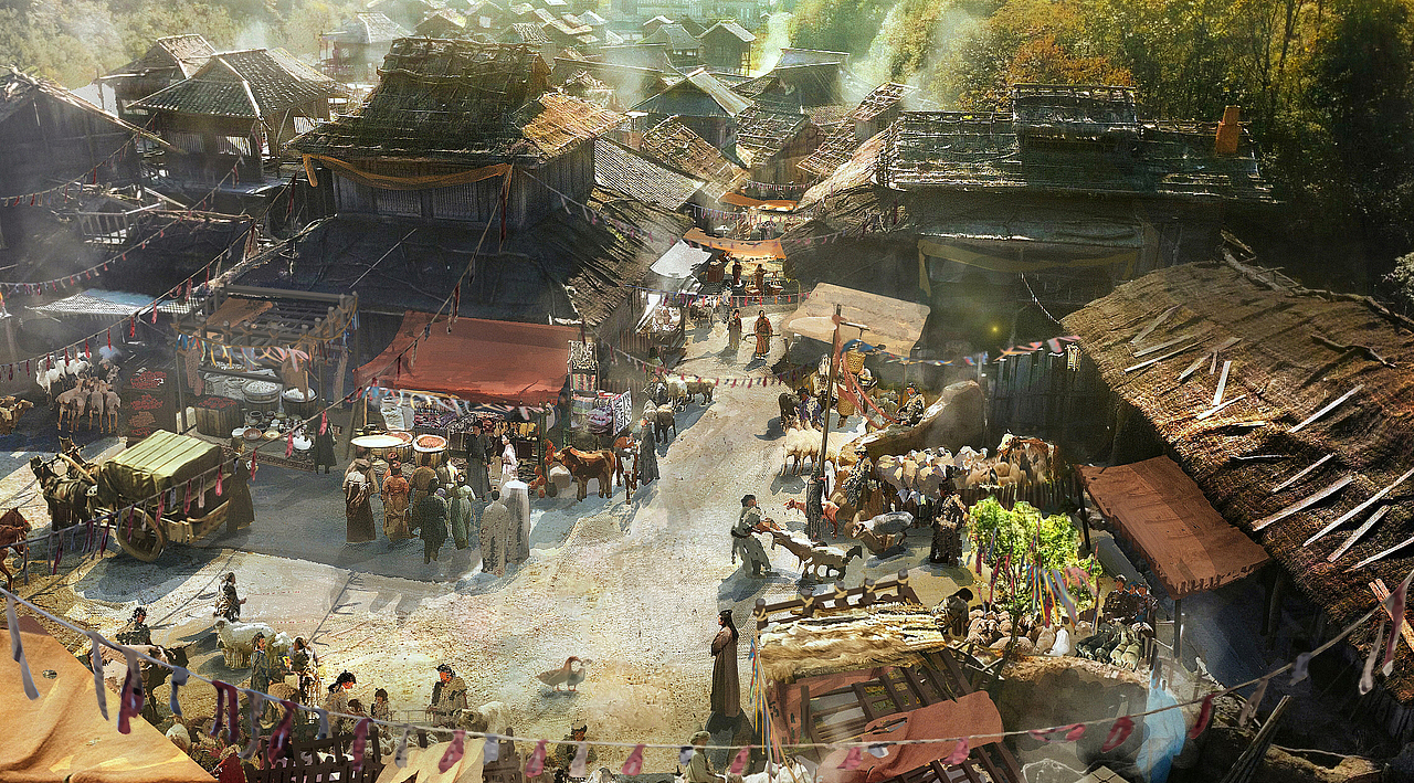 《柳舟记》概念设计（图ZMzc2Nzg5Mjg4） - 概念设定 - 站酷设计师侨夫原创素材 - 站酷ZCOOL