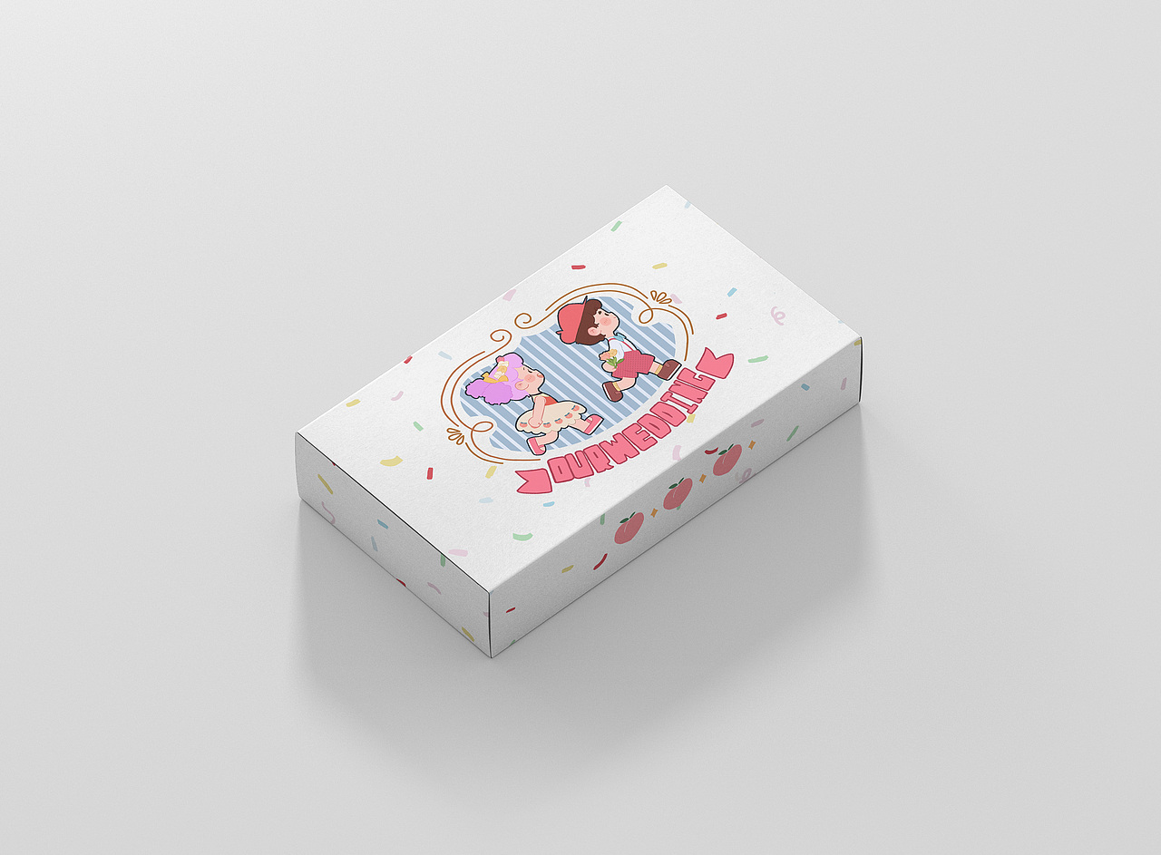 QQ人喜糖盒（图ZMzc2Nzg5Mzc2） - 商业插画 - 站酷设计师画笔喵原创素材 - 站酷ZCOOL