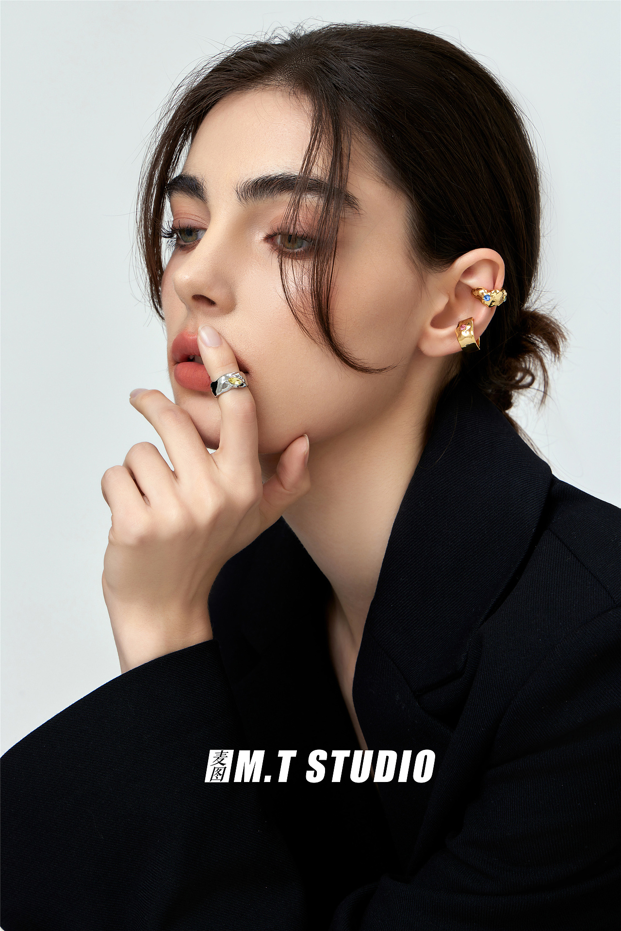 饰品模特拍摄 高端饰品首饰外模拍摄 视频定制风格拍照