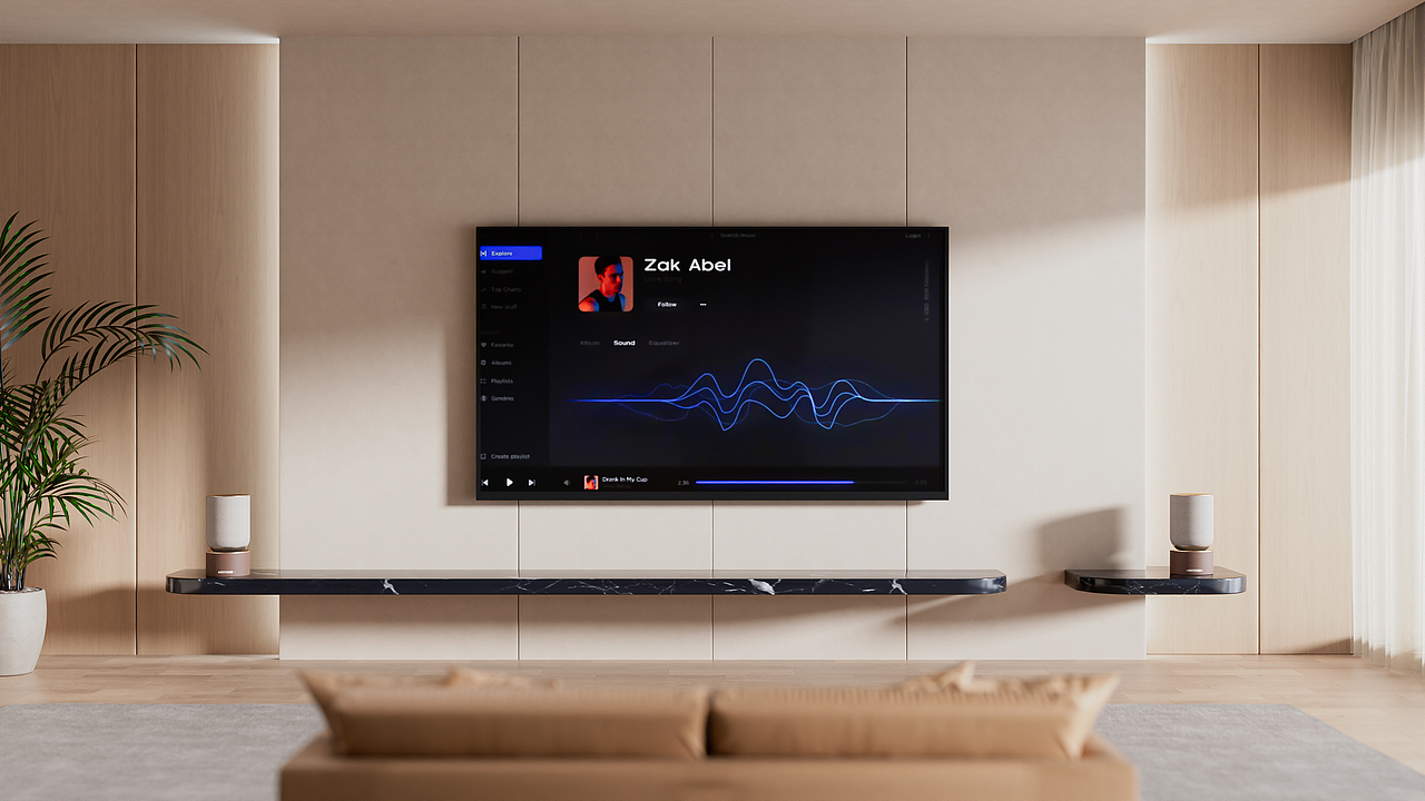 Bang&Olufsen音响渲染