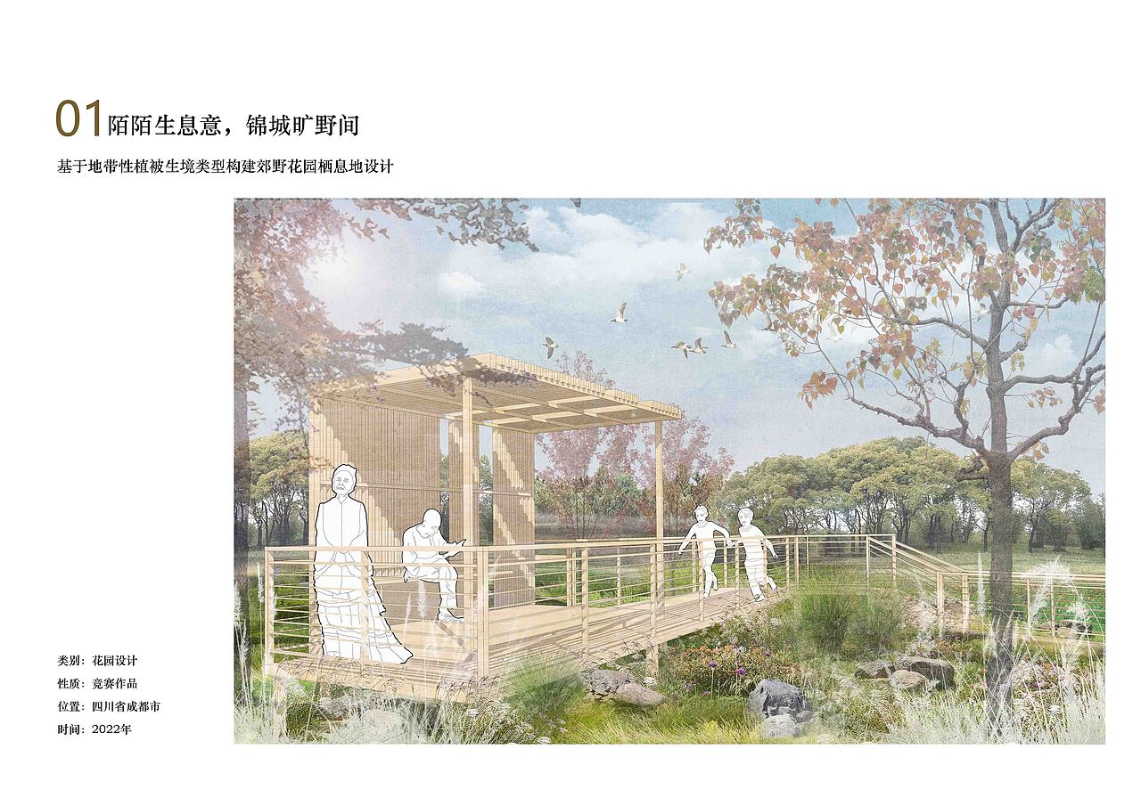 陌陌生息意，锦城旷野间--郊野花园栖息地设计（图ZMzc2NzkzNDQ0） - 景观设计 - 站酷设计师nekoo731原创素材 - 站酷ZCOOL