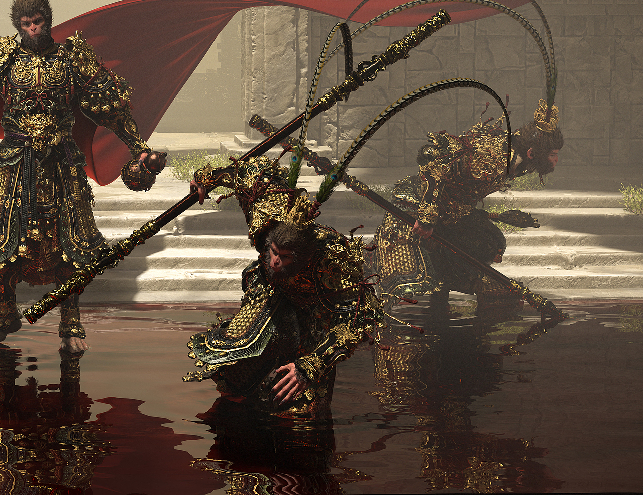 【黑神话：悟空】C4D动画渲染练习（图ZMzc2Nzk0NTUy） - 动画/影视 - 站酷设计师LYON777原创素材 - 站酷ZCOOL