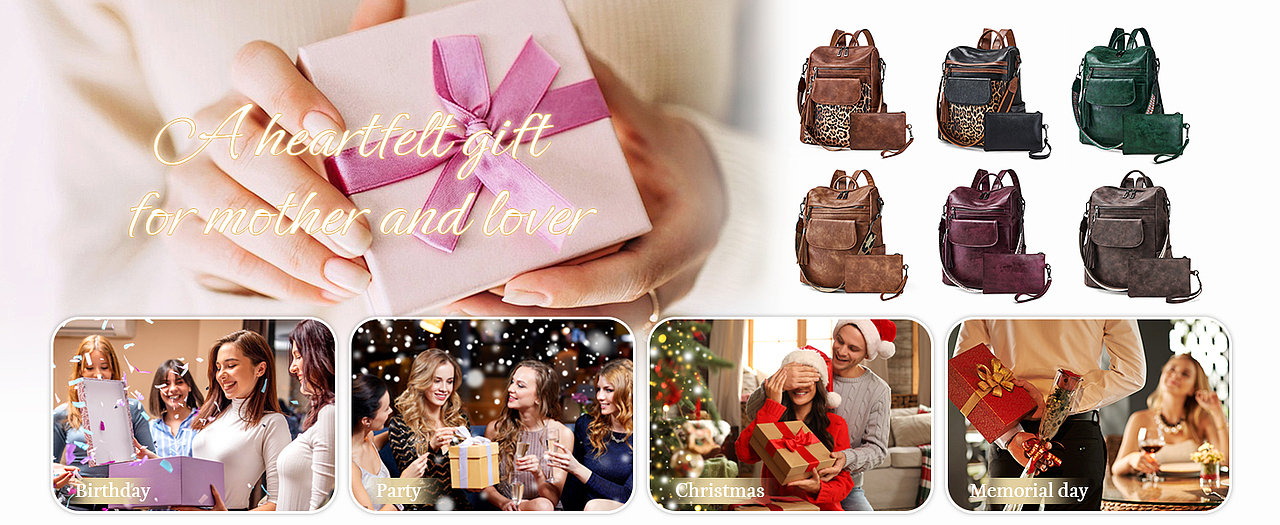 亚马逊A+页面、女士背包