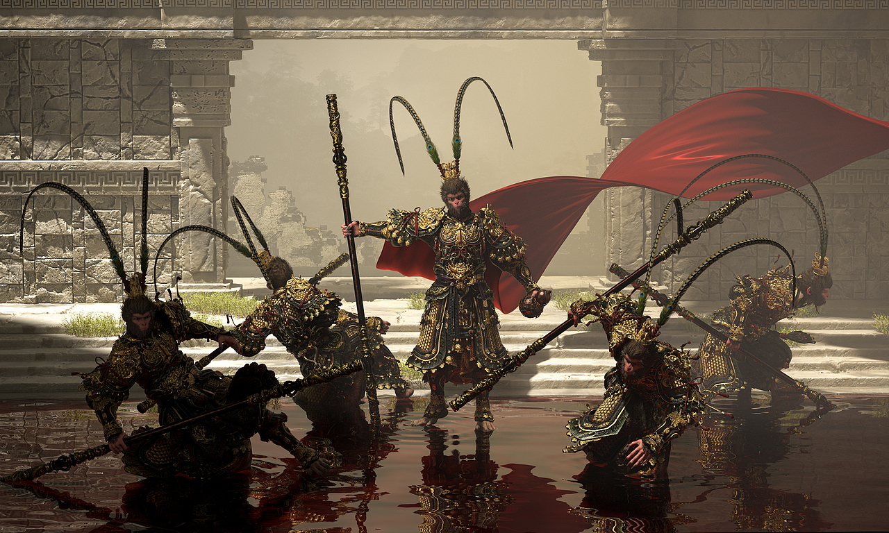 【黑神话：悟空】C4D动画渲染练习（图ZMzc2Nzk0NzQ4） - 动画/影视 - 站酷设计师LYON777原创素材 - 站酷ZCOOL