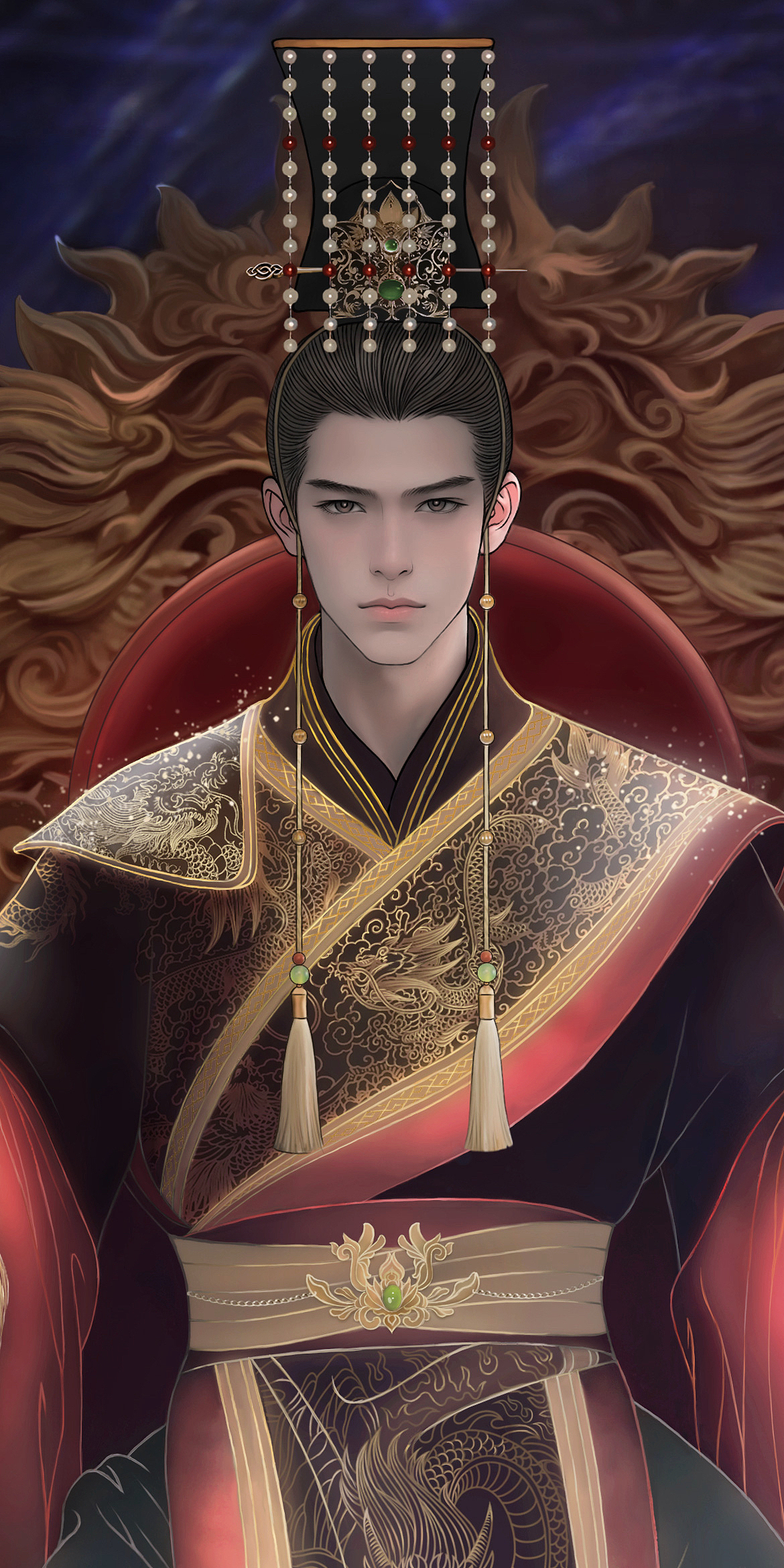 [楚昭&傅双林]同人图，《权宦》by陈灯 ​​​（图ZMzc2Nzk1MzA0） - 概念设定 - 站酷设计师周渡原创素材 - 站酷ZCOOL