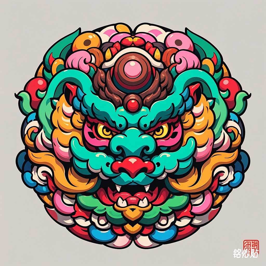 铭伈贴神兽章仔0501-0600(图ZMzc2Nzk1NDM2) - AI作品 - 站酷设计师米衫数字科技沈攀原创素材 - 站酷ZCOOL