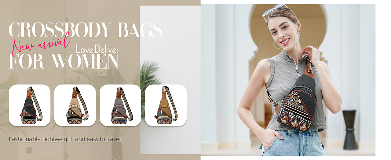 女士胸包/亞馬遜A+頁(yè)面（圖ZMzc2Nzk4MTE2） - 電商 - 站酷設(shè)計(jì)師日常加油鴨原創(chuàng)素材 - 站酷ZCOOL