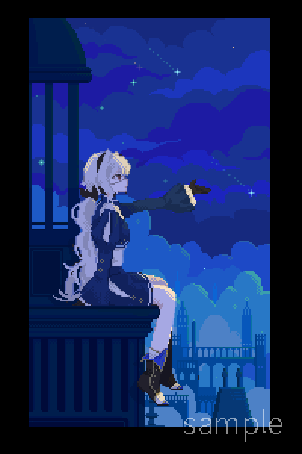 夜晚场景