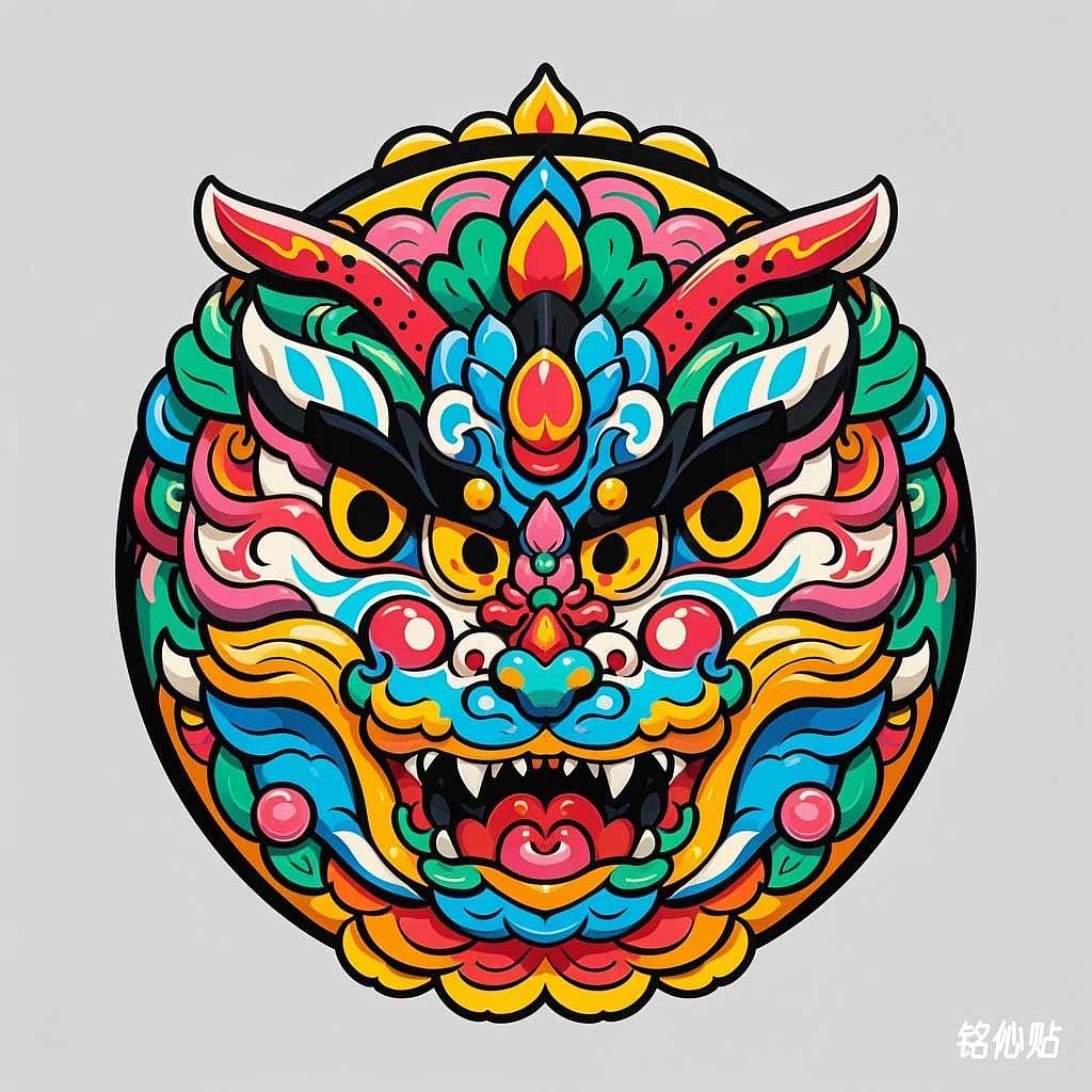 铭伈贴神兽章仔0601-0700（图ZMzc2ODAxMTA4） - AI作品 - 站酷设计师米衫数字科技沈攀原创素材 - 站酷ZCOOL