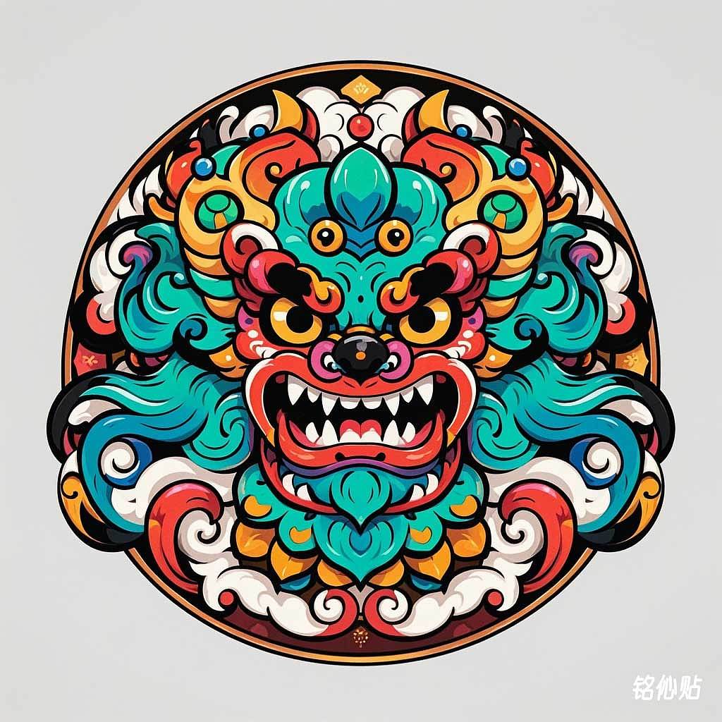 铭伈贴神兽章仔0601-0700（图ZMzc2ODAxMTMy） - AI作品 - 站酷设计师米衫数字科技沈攀原创素材 - 站酷ZCOOL