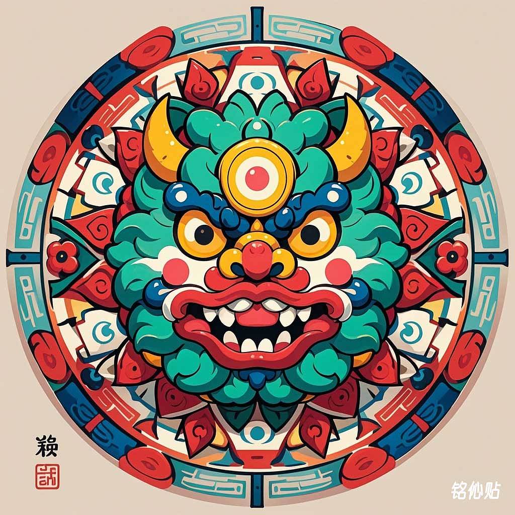 铭伈贴神兽章仔0601-0700（图ZMzc2ODAxMTc2） - AI作品 - 站酷设计师米衫数字科技沈攀原创素材 - 站酷ZCOOL