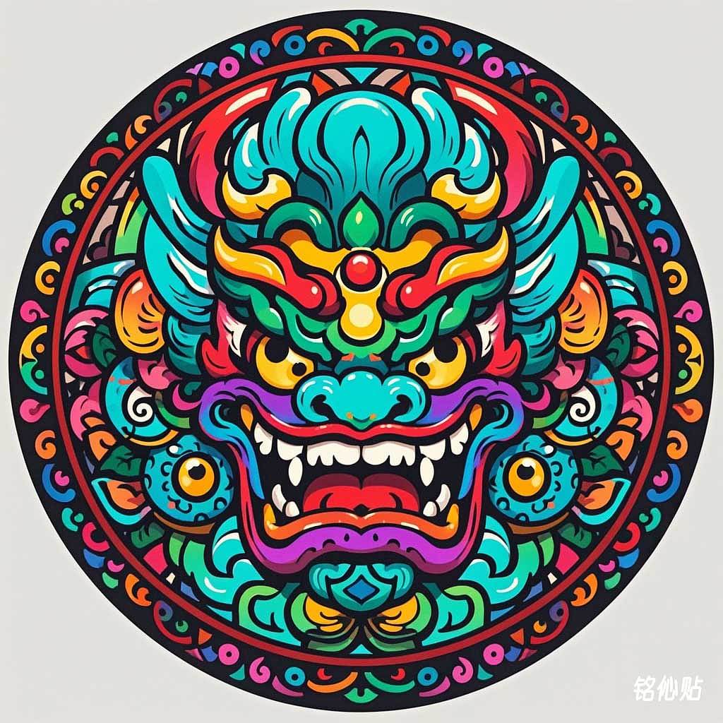 铭伈贴神兽章仔0601-0700（图ZMzc2ODAxMjI4） - AI作品 - 站酷设计师米衫数字科技沈攀原创素材 - 站酷ZCOOL
