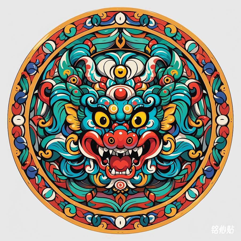 铭伈贴神兽章仔0601-0700（图ZMzc2ODAxMjY0） - AI作品 - 站酷设计师米衫数字科技沈攀原创素材 - 站酷ZCOOL