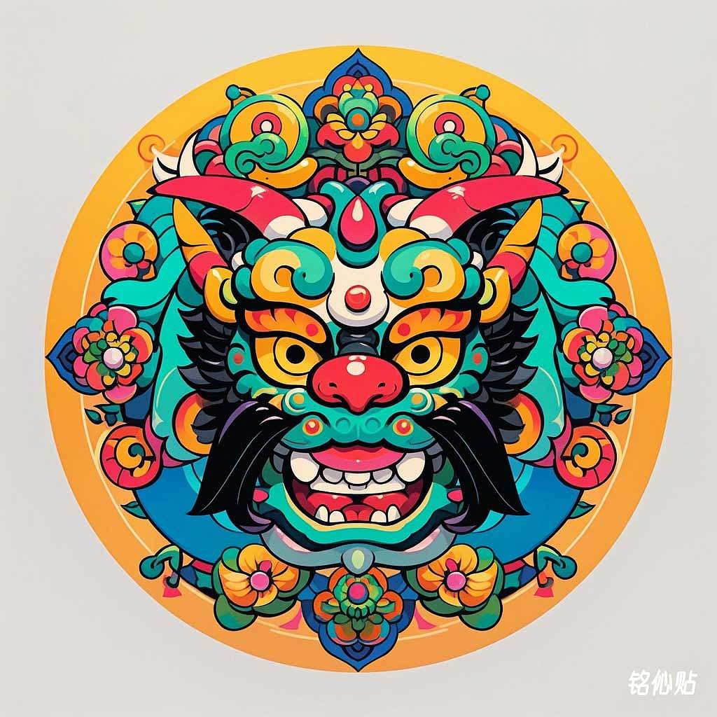 铭伈贴神兽章仔0601-0700（图ZMzc2ODAxMjc2） - AI作品 - 站酷设计师米衫数字科技沈攀原创素材 - 站酷ZCOOL