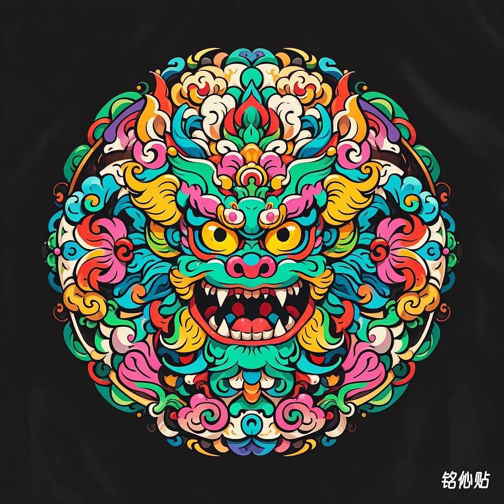 铭伈贴神兽章仔0601-0700（图ZMzc2ODAxMzk2） - AI作品 - 站酷设计师米衫数字科技沈攀原创素材 - 站酷ZCOOL