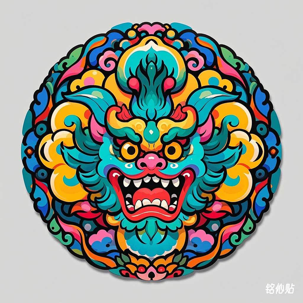 铭伈贴神兽章仔0601-0700（图ZMzc2ODAxMzky） - AI作品 - 站酷设计师米衫数字科技沈攀原创素材 - 站酷ZCOOL