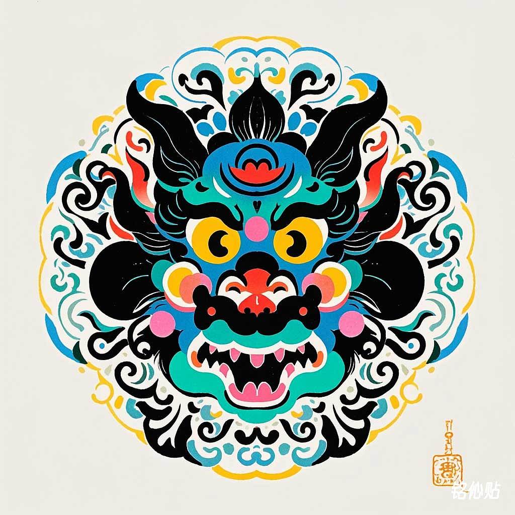 铭伈贴神兽章仔0601-0700（图ZMzc2ODAxNDY0） - AI作品 - 站酷设计师米衫数字科技沈攀原创素材 - 站酷ZCOOL