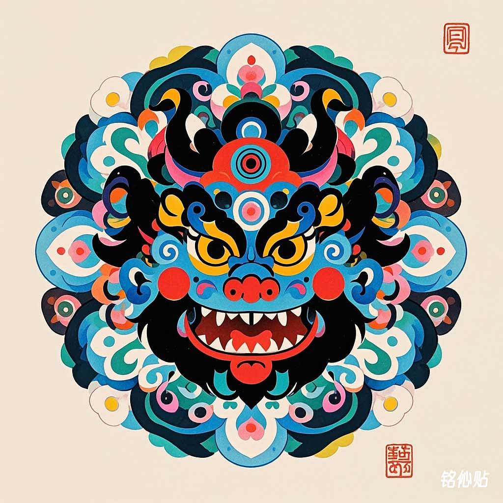 铭伈贴神兽章仔0601-0700（图ZMzc2ODAxNDY4） - AI作品 - 站酷设计师米衫数字科技沈攀原创素材 - 站酷ZCOOL
