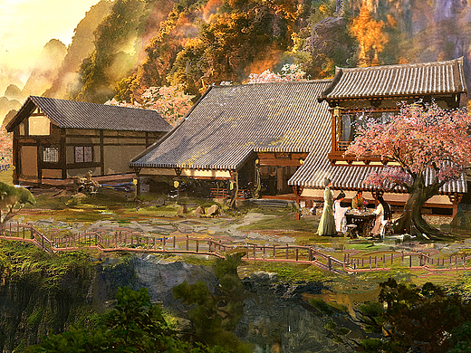 《柳舟记》概念设计