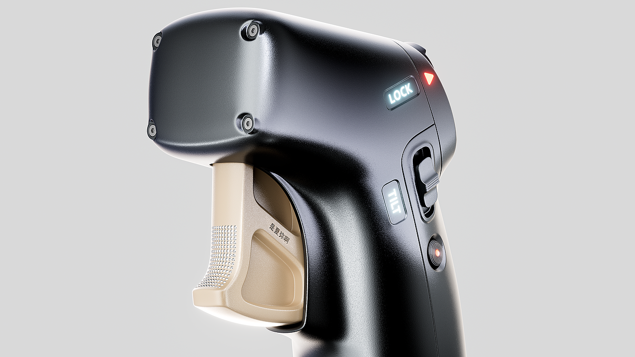 大疆无人机临摹渲染图