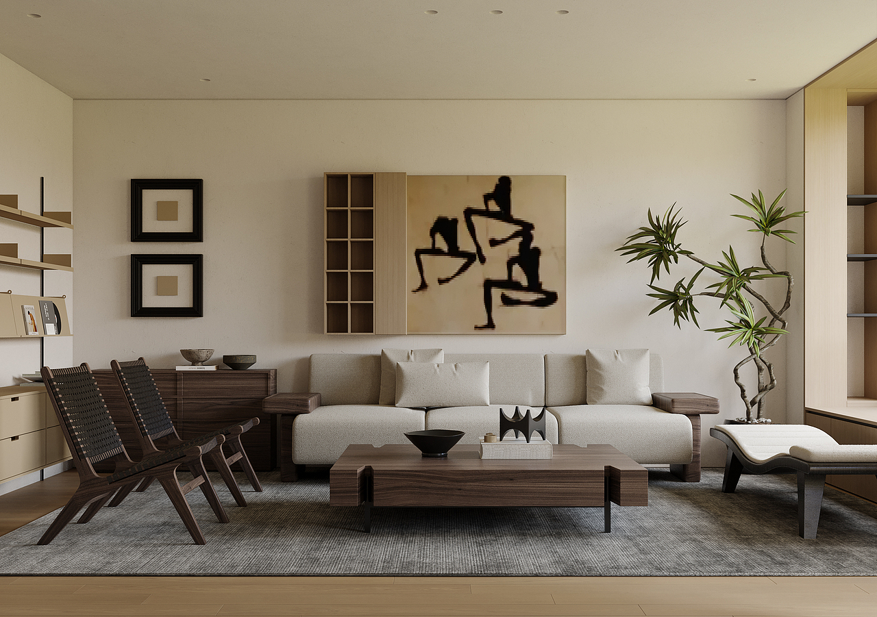 秋天的效果图 有秋天的氛围感（图ZMzc2ODExMTY0） - 家装设计 - 站酷设计师之森特调原创素材 - 站酷ZCOOL