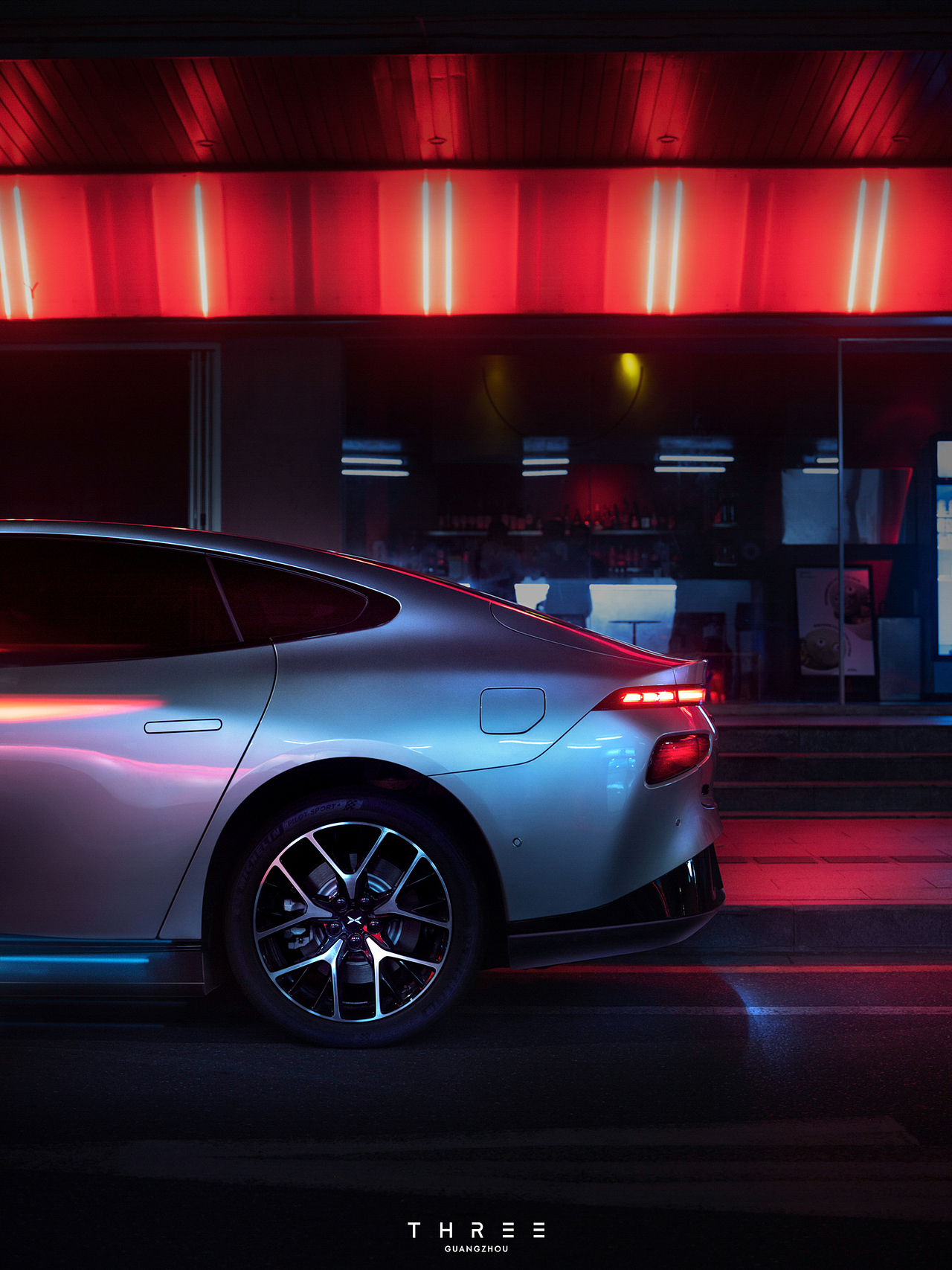 小鹏P7i汽车美图（图ZMzc2ODE5Mjcy） - 修图/后期 - 站酷设计师克克姚原创素材 - 站酷ZCOOL