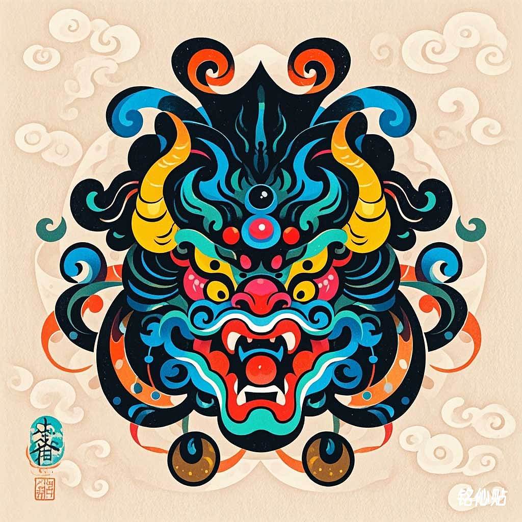 铭伈贴神兽章仔0701-0800(图ZMzc2ODIxNDMy) - AI作品 - 站酷设计师米衫数字科技沈攀原创素材 - 站酷ZCOOL