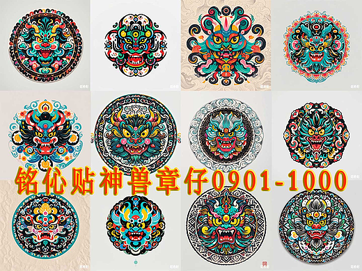 銘伈貼神獸章仔0901-1000