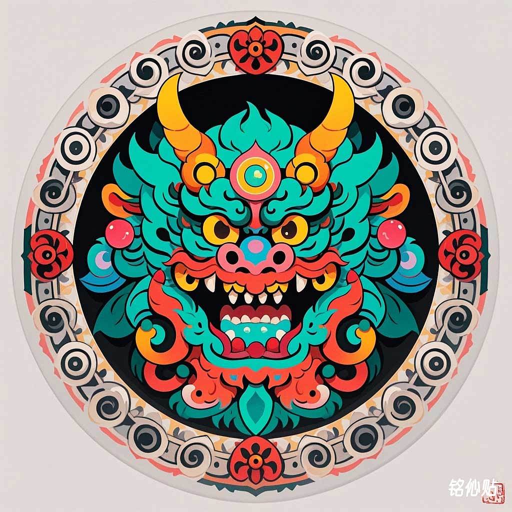 铭伈贴神兽章仔0901-1000(图ZMzc2ODIyNjY4) - AI作品 - 站酷设计师米衫数字科技沈攀原创素材 - 站酷ZCOOL