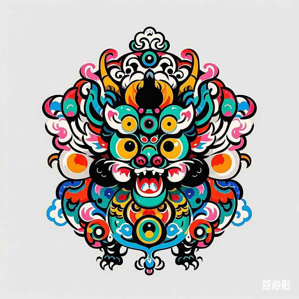 铭伈贴神兽章仔0901-1000(图ZMzc2ODIyODA0) - AI作品 - 站酷设计师米衫数字科技沈攀原创素材 - 站酷ZCOOL