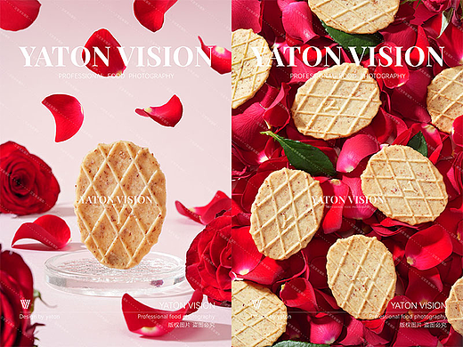 玫瑰花华夫饼拍摄 | 产品摄影 | 郑州美食摄影