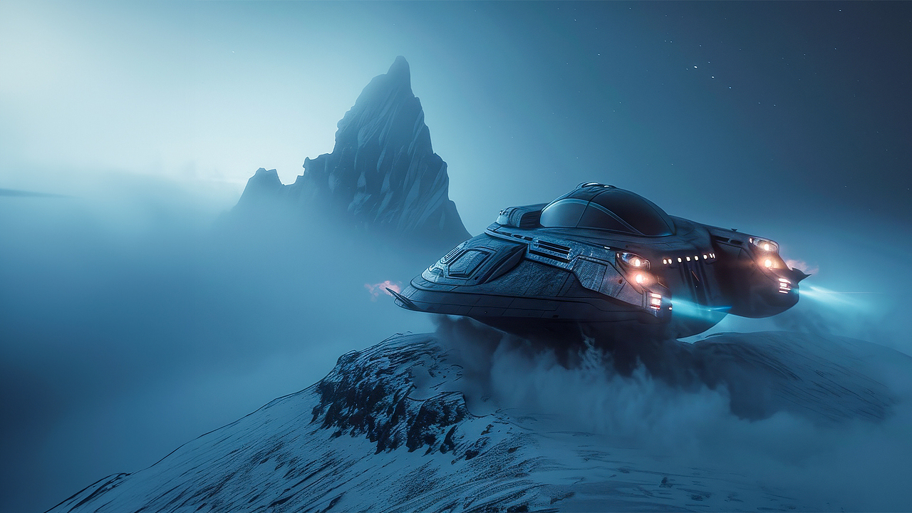 AIGC创作短片《星际山海》（图ZMzc2ODI5MTQ4） - AI作品 - 站酷设计师呜哩的片子原创素材 - 站酷ZCOOL