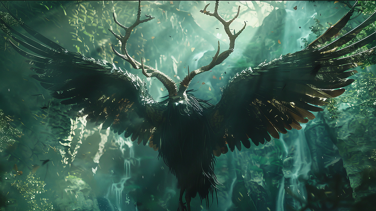 AIGC创作短片《星际山海》（图ZMzc2ODI5MTk2） - AI作品 - 站酷设计师呜哩的片子原创素材 - 站酷ZCOOL