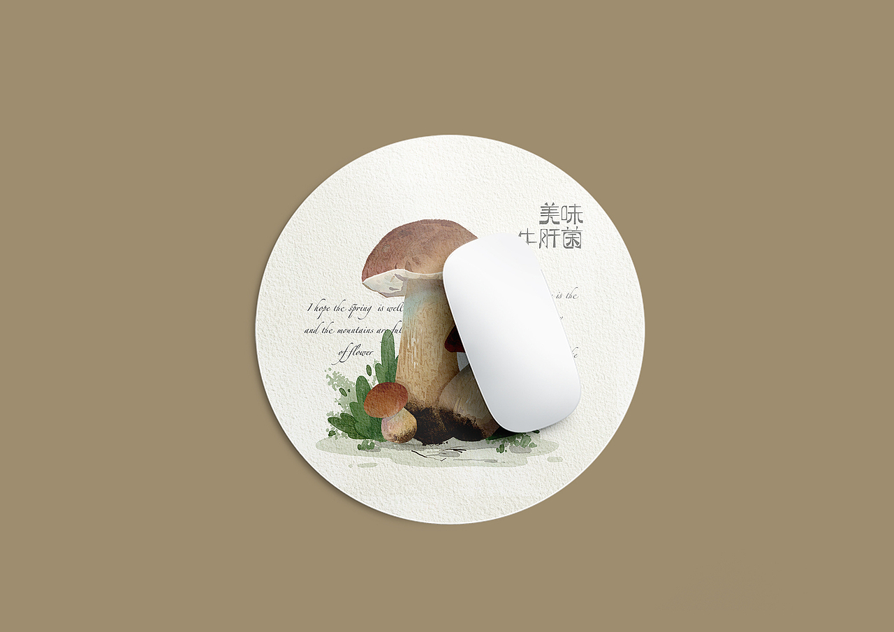 云南野生食用菌文创插画与设计（图ZMzc2ODI5NTcy） - 商业插画 - 站酷设计师Flora芳野原创素材 - 站酷ZCOOL