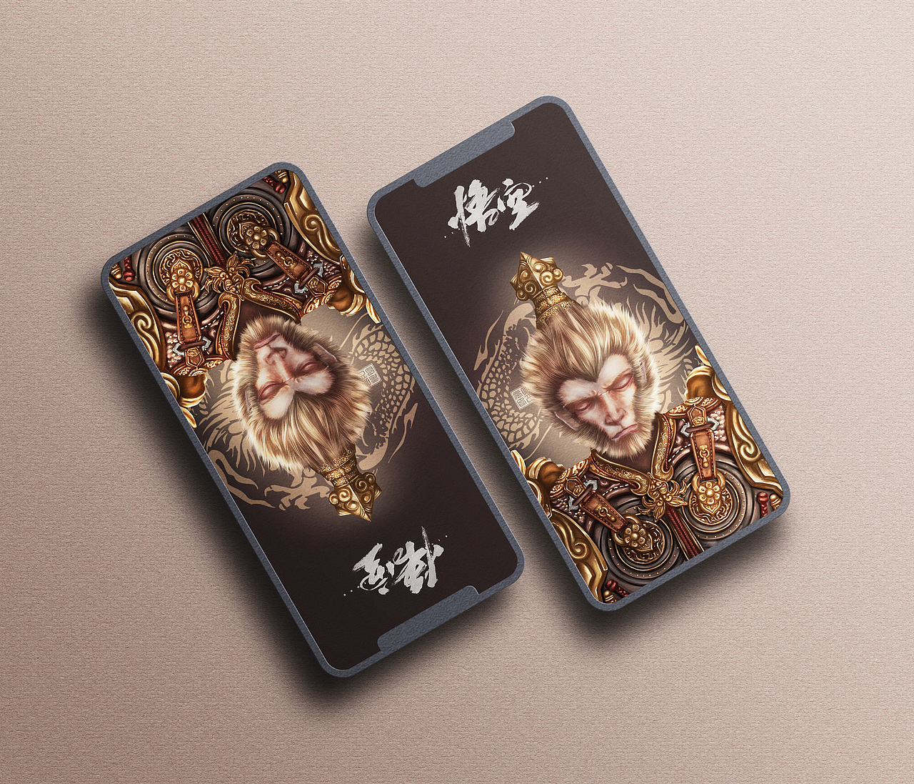 黑神话悟空手绘（图ZMzc2ODMwOTM2） - 游戏原画 - 站酷设计师Leona小月亮原创素材 - 站酷ZCOOL