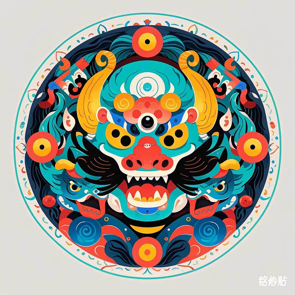 铭伈贴神兽章仔1101-1200(图ZMzc2ODM0MTky) - AI作品 - 站酷设计师米衫数字科技沈攀原创素材 - 站酷ZCOOL