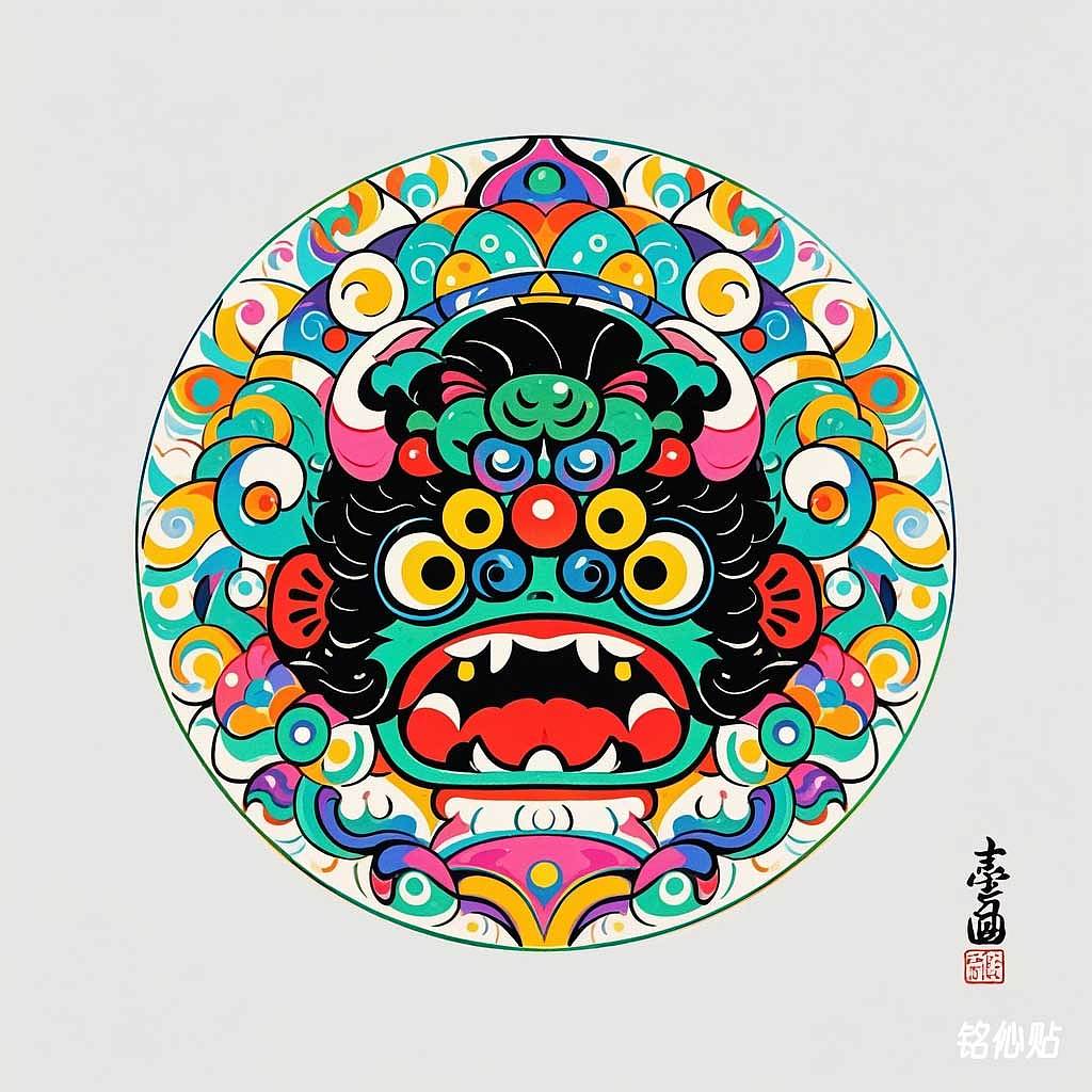 铭伈贴神兽章仔1101-1200(图ZMzc2ODM0MjUy) - AI作品 - 站酷设计师米衫数字科技沈攀原创素材 - 站酷ZCOOL