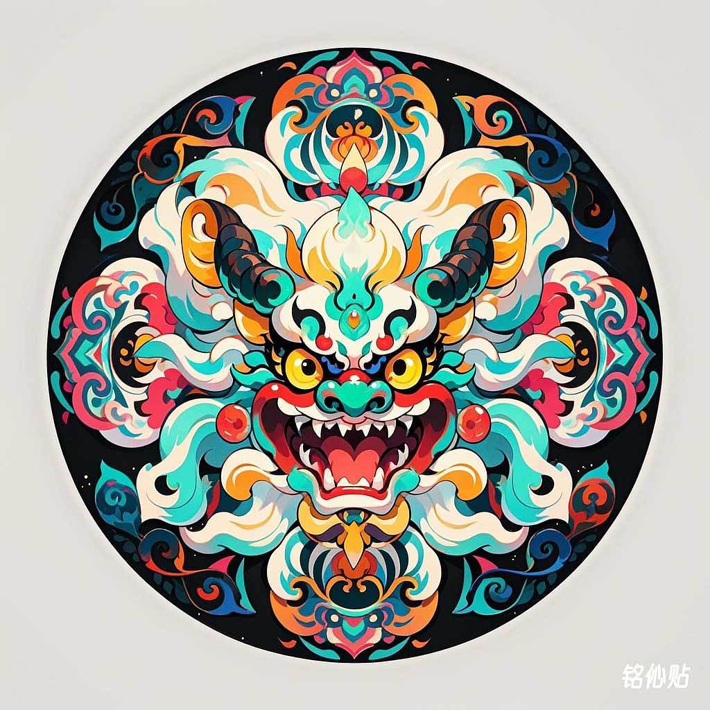 铭伈贴神兽章仔1201-1300(图ZMzc2ODM0Njcy) - AI作品 - 站酷设计师米衫数字科技沈攀原创素材 - 站酷ZCOOL