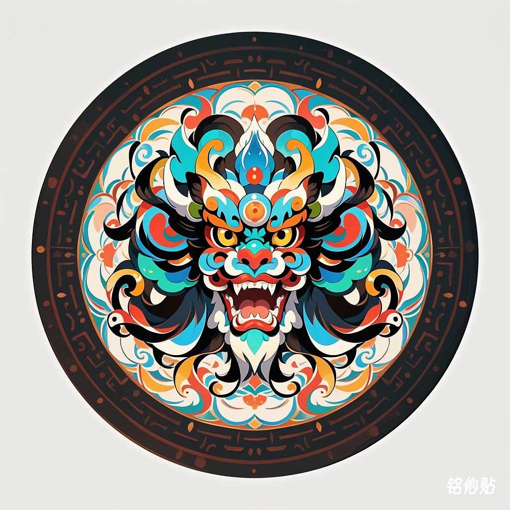 铭伈贴神兽章仔1201-1300(图ZMzc2ODM0NzY0) - AI作品 - 站酷设计师米衫数字科技沈攀原创素材 - 站酷ZCOOL