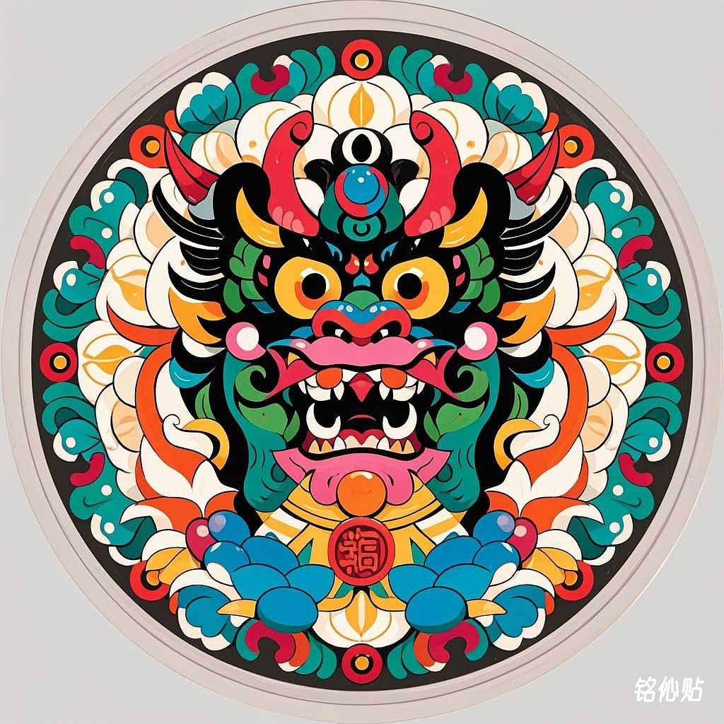 铭伈贴神兽章仔1201-1300(图ZMzc2ODM0OTc2) - AI作品 - 站酷设计师米衫数字科技沈攀原创素材 - 站酷ZCOOL