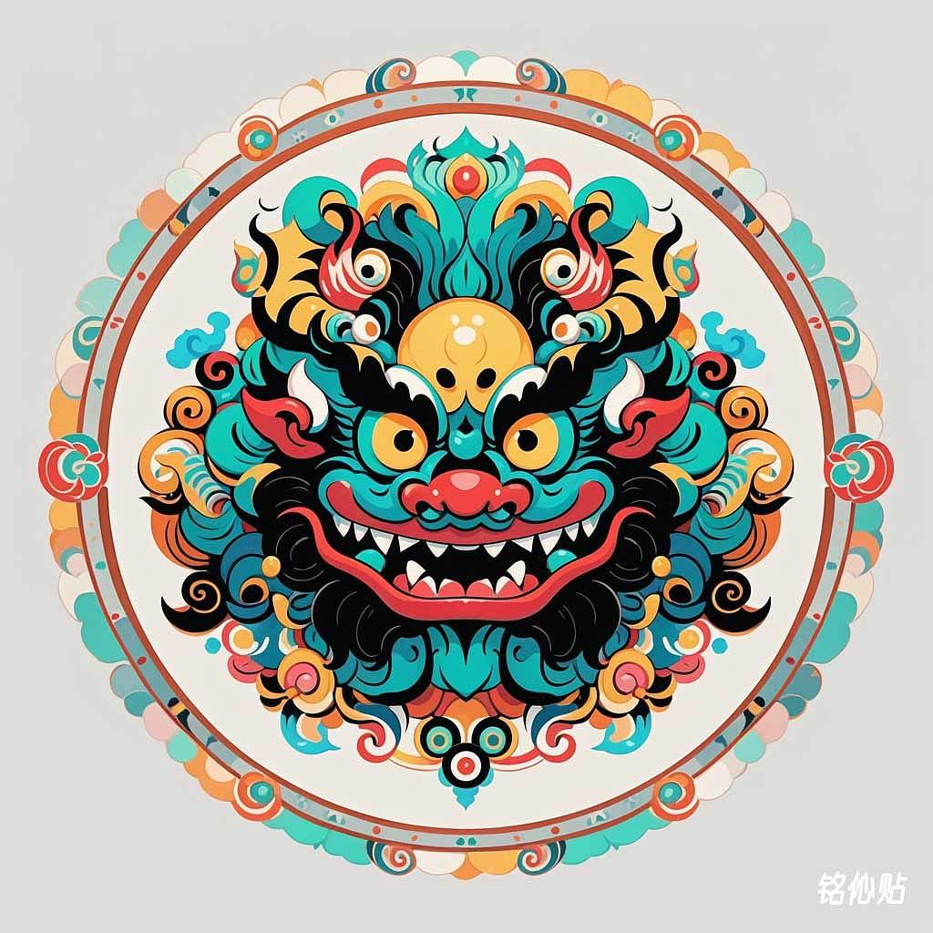 铭伈贴神兽章仔1201-1300(图ZMzc2ODM0ODk2) - AI作品 - 站酷设计师米衫数字科技沈攀原创素材 - 站酷ZCOOL