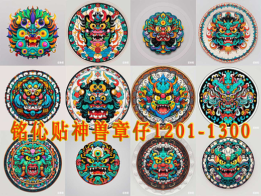 铭伈贴神兽章仔1201-1300