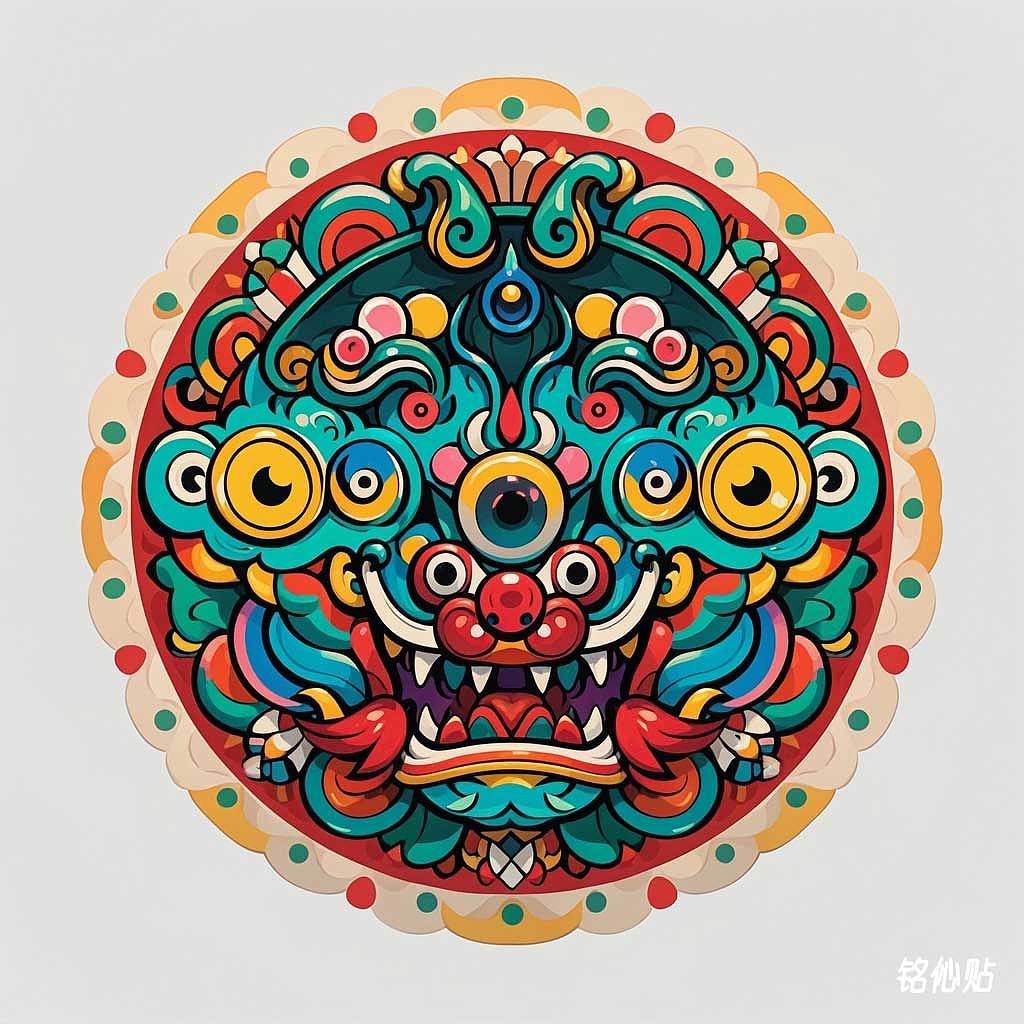 铭伈贴神兽章仔1301-1400(图ZMzc2ODM1MjMy) - AI作品 - 站酷设计师米衫数字科技沈攀原创素材 - 站酷ZCOOL