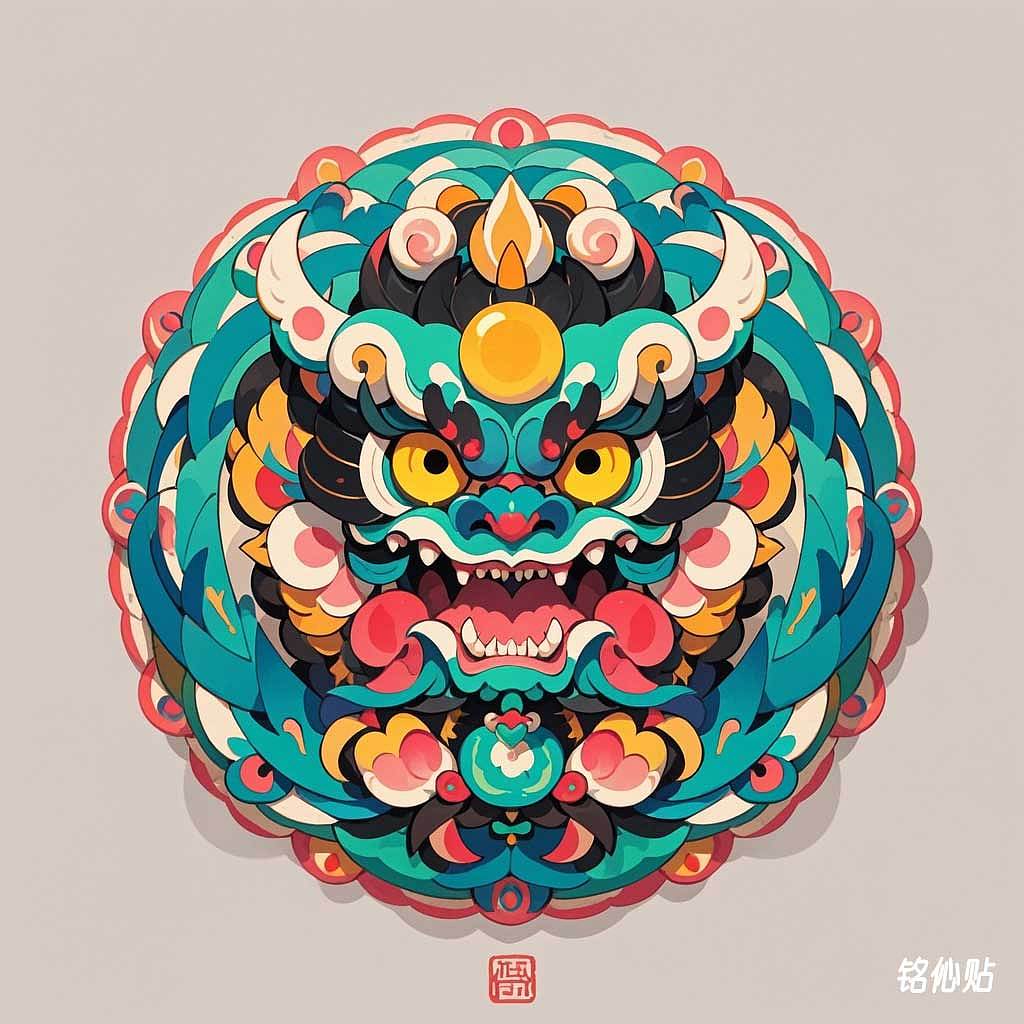 铭伈贴神兽章仔1301-1400(图ZMzc2ODM1Mzgw) - AI作品 - 站酷设计师米衫数字科技沈攀原创素材 - 站酷ZCOOL