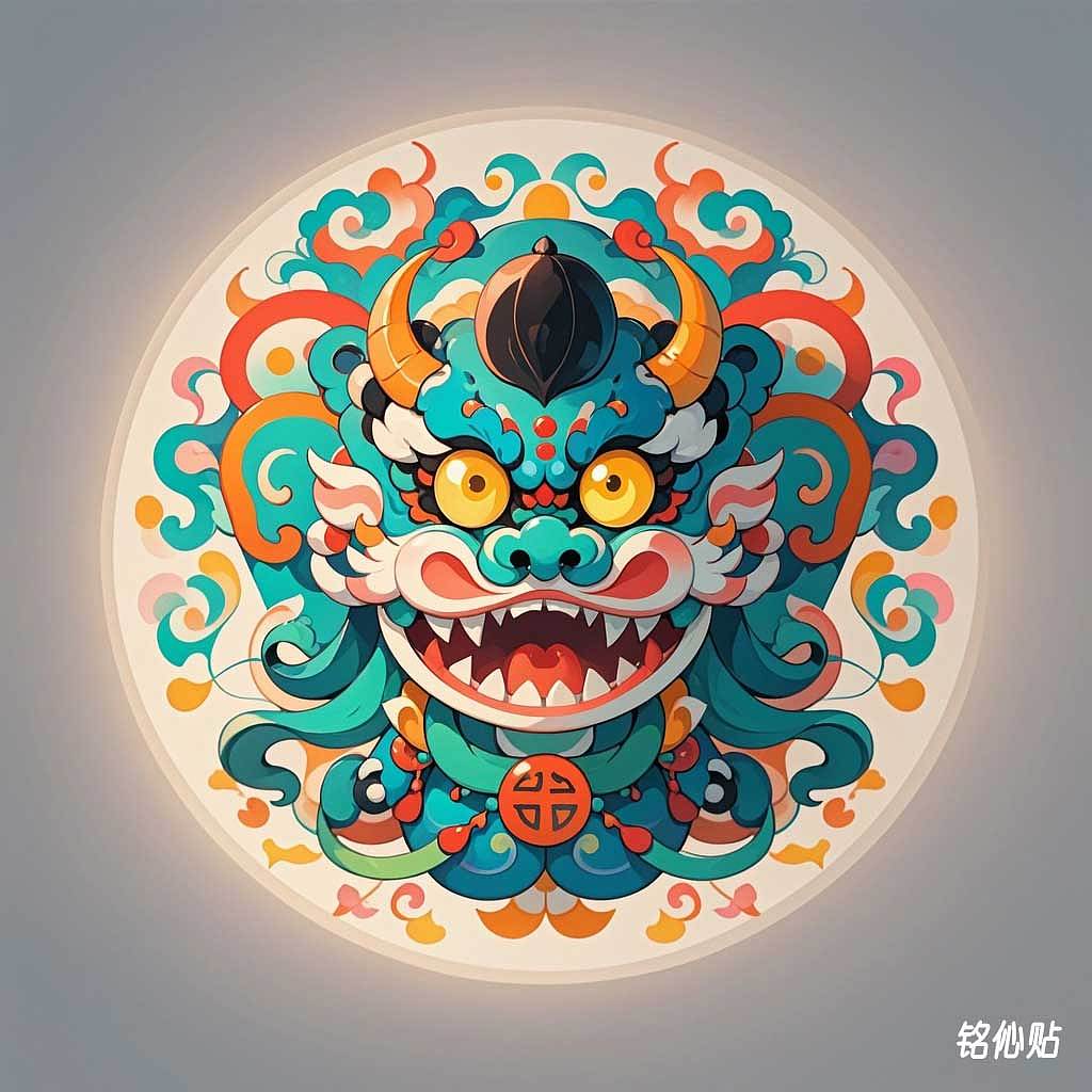 铭伈贴神兽章仔1301-1400(图ZMzc2ODM1Mzky) - AI作品 - 站酷设计师米衫数字科技沈攀原创素材 - 站酷ZCOOL
