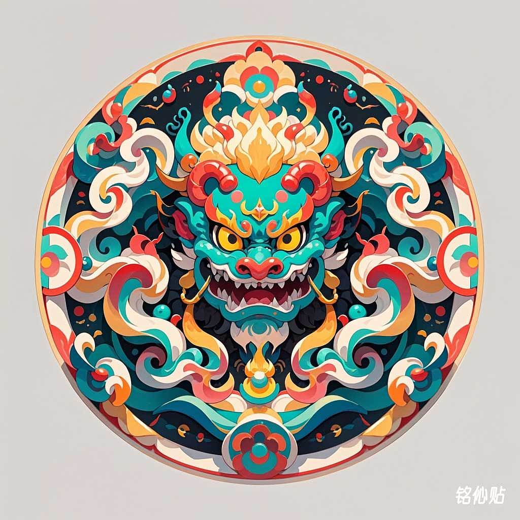 铭伈贴神兽章仔1301-1400(图ZMzc2ODM1NDI0) - AI作品 - 站酷设计师米衫数字科技沈攀原创素材 - 站酷ZCOOL