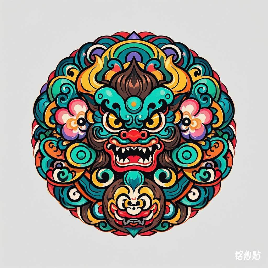 铭伈贴神兽章仔1301-1400(图ZMzc2ODM1NDY4) - AI作品 - 站酷设计师米衫数字科技沈攀原创素材 - 站酷ZCOOL